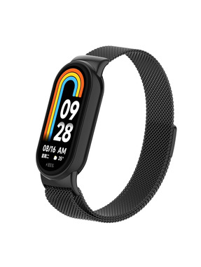 ArmorStandart Milanese Magnetic Xiaomi Smart Band 10/9/8 Black (ARM86890)