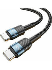 Кабель синхронізації Essager Star Type-C to Type-C Blue Ні 1 100W 1m Blue (EXCTT1-XC03)