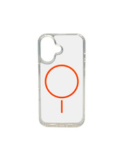 Чохол Cosmic Acrylic Thin Magnetic для Apple iPhone 16 Orange Orange (6974820315)