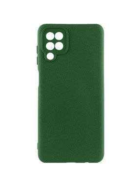 Чохол GETMAN Liquid Silk Full Camera для Samsung Galaxy A125 A12 Dark Green (6928574031)