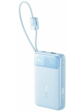 Павербанк Baseus EnerFill FC11 2xUSB-C + 1xUSB-A 22,5W 20000mAh Blue (E0027S06)