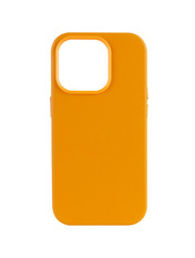 Чохол Leather Case with MagSafe (AA Plus) для Apple iPhone 13 Pro Max Gold