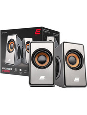 Акустична система 2E PCS204 2.0 6W Silver Silver (2E-PCS204SV)