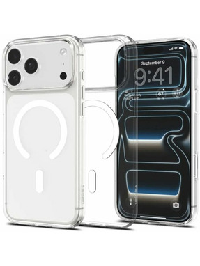 Чохол Spigen Liquid Crystal MagFit для Apple iPhone 17 Pro Clear White (ACS10396)