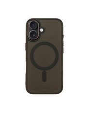 Чохол Space Magnetic Color with Magsafe для Apple iPhone 16 Black Black (6938207514)