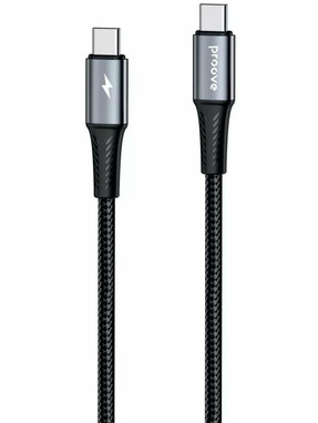Кабель синхронізації Proove WireX Pro Type-C to Type-C 100W 1,5m Black (CCWX11002201)