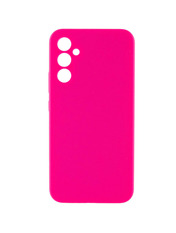 Чохол Silicone Case Full Camera (HC) для Samsung Galaxy S25 Barbie Pink