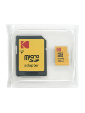 Карта пам'яті Kodak Так 16 ГБ Class 10 UHS-I microSDHC 16GB Class 10 UHS-I + SD-adapter (EKMSDM16GHC10CJ60K)