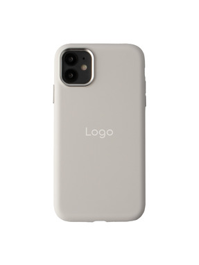 Чохол Silicone Case Metal Buttons (AA) для Apple iPhone 11 White (6987412536)