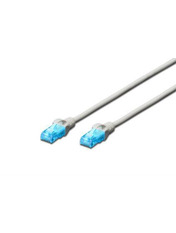Мережевий патч-корд Digitus Professional Cat.5e UTP Сріблястий Silver 5 5m Silver (DK-1512-050)