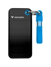 Портативний SSD Verbatim Pocket 2 ТБ Синій 2TB USB 3.2 Blue/Black (32195)