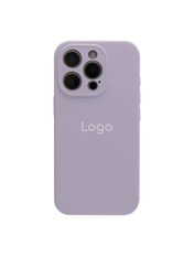 Чохол Silicone Case Full Aquarelle для iPhone 17 Pro Lilac