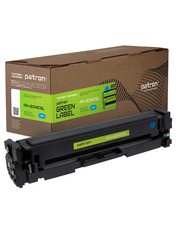 Patron GREEN Label CT-HP-CF401A-C-PN-GL (HP CF401A) Cyan  (PN-201ACGL)