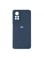 Чохол Silicone Case Full Aquarelle для Xiaomi Redmi Note 11 Pro 4G/Note 12 Pro 4G Navy Blue