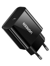Мережевий зарядний пристрій Ugreen CD137 (1 USB-C) 20W Black (10191) Black