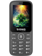 Кнопковий телефон Sigma X-style 242 LUCKY Grey Grey (4827798792926)