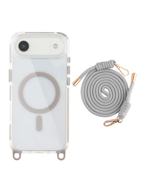 Чохол LanyardCase with MagSafe для Apple iPhone 17 Air Titanium Gray (6984301752)
