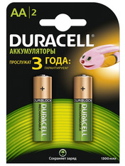 Акумуляторна батарейка Duracell HR6 AA Ni-MH 1300mAh 1шт (5007321)