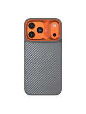 Чохол Kajsa Glamorous Collection Straw Mat Pattern with MagSafe B-Ring для Apple iPhone 17 Pro Max Mix Color Mix Color (6937821045)