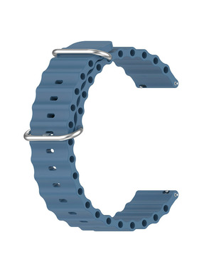 BeCover Wave Style (22mm) Huawei Watch GT 5 (46mm) Blue