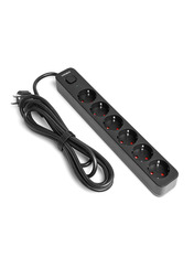 Мережевий фільтр Videx ONCORD з/з 3 6 6/3m Black (VF-PD63G-B)