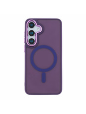 Чохол TPU Secret Garden MagSafe для Samsung Galaxy G721 S24 FE Purple
