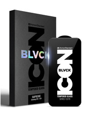 Захисне скло ArmorStandart Supreme Black Icon для Samsung Galaxy S24 S921 глянсове (ARM84627)