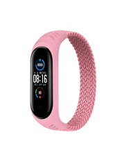BeCover Elastic Nylon Style Mi Band 5/6/7 Рожевий Pink (706141)