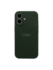 Чохол Silicone Case Full Size with Frame для Apple iPhone 17 Cyprus Green Cyprus Green (6982741053)