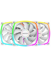 Корпусний вентилятор Montech AX120 PWM 3-pack White