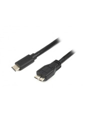Кабель синхронізації Cablexpert Type-C to Type-C Black 1m Black (CCP-USB3-mBMCM-1M)