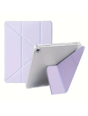 Чохол BeCover Ultra Slim Origami Transparent Apple iPad Air 11" 2026 Прозорий Purple Purple (715186)