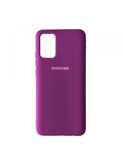 Чохол Silicone Case Full Aquarelle для Samsung Galaxy A025 A02s Grape