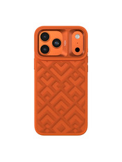 Чохол Kajsa Briquette Collection Rhombus with MagSafe Plus B-Ring для Apple iPhone 7+/8+ Orange Orange (6904718235)