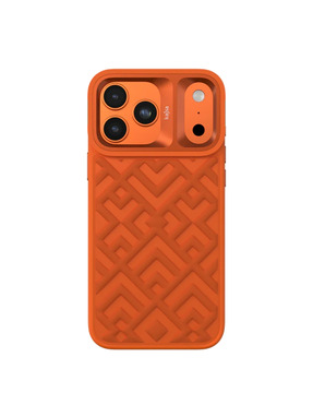 Чохол Kajsa Briquette Collection Rhombus with MagSafe Plus B-Ring для Apple iPhone 7+/8+ Orange (6904718235)