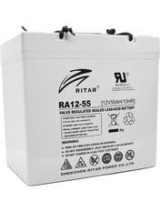 Акумулятор для ДБЖ Ritar AGM RA 12V 55Ah (RA12-55) 55