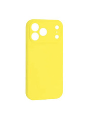 Чохол Silicone Case Camera Protective для Apple iPhone 17 Pro Max Yellow