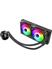 Процесорний охолоджувач GameMax IceBurg 240 Digital (IceBurg 240 Digital BK) Black/White