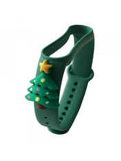 Pino NEW YEAR Mi Band 3/4 Зелений Green