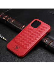 Чохол Polo Santa Barbara для Apple iPhone 12/12 Pro Red