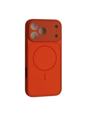 Чохол AG GLASS MagSafe Case для Apple iPhone 17 Pro Orange