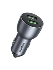Автомобільний зарядний пристрій Ugreen CD213 20W 2 USB-A 2 USB-A Blue (CD213) Blue Відсутній