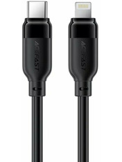 Кабель синхронізації ACEFAST C16-01 Type-C to Lightning Black Ні 1,2 30W 1,2m Black (6974316286196)
