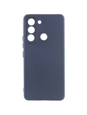 Чохол UAG Copy Silicone Case Lakshmi Full Camera для Tecno Spark 8C/Go Midnight Blue
