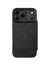 Чохол-книжка Nillkin Qin Pro Camshield для Apple iPhone 17 Pro Max Black Black (6992471083)