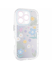 Чохол Mirror Case для Apple iPhone 16 Pro flowers flowers (6914837290)
