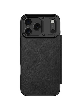 Чохол-книжка Nillkin Qin Pro Camshield для Apple iPhone 17 Pro Max Black (6992471083)