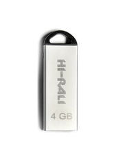 USB накопичувач HI-RALI Fit 4GB Silver (HI-4GBFITSL) 4 ГБ