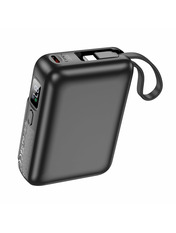 Павербанк Borofone BJ59 Refined 1xUSB-C + 1xUSB-A 22,5W 10000mAh Black