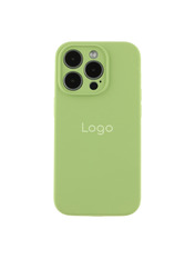 Чохол Silicone Case Full Size with Frame для Apple iPhone 14 Pro Max Mint Mint (6938271045)